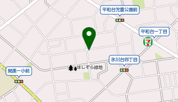 T3-29.平和台もものき緑地 (ドコモ・バイクシェア)の地図画像