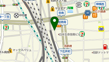 295.名鉄協商パーキング笹島南 (カリテコバイク)の地図画像