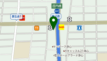 305.猪村ビルディング (カリテコバイク)の地図画像