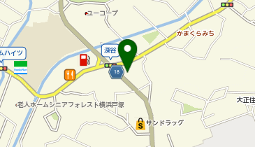 【T-014】ドコモショップ戸塚深谷店 (ドコモ・バイクシェア)の地図画像