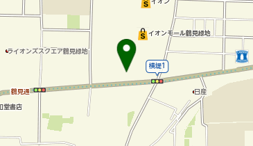 M-06.イオンモール鶴見緑地店 南側 (ドコモ・バイクシェア)の地図画像