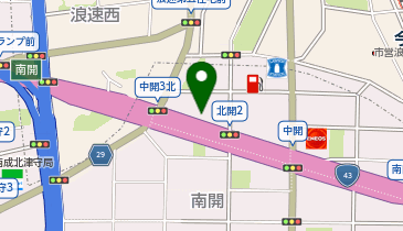 I-20.グランパシフィック難波南Innovation (ドコモ・バイクシェア)の地図画像