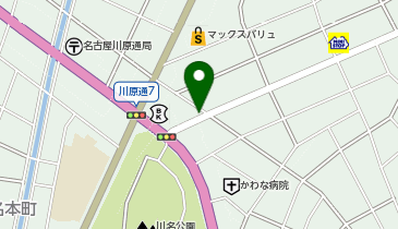 306.名鉄協商パーキング山花町 (カリテコバイク)の地図画像