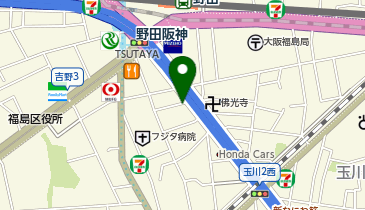 C-19.セレニテ福島シェルト (ドコモ・バイクシェア)の地図画像