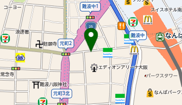 E-29.エディオンアリーナ大阪 (ドコモ・バイクシェア)の地図画像