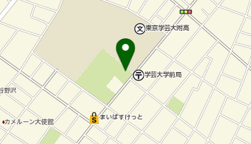 L1-04.下馬中央公園 (ドコモ・バイクシェア)の地図画像