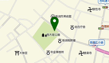 37.西大畑公園 (にいがた2kmシェアサイクル)の地図画像