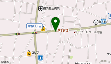 【S-011】NTT瀬谷ビル (ドコモ・バイクシェア)の地図画像