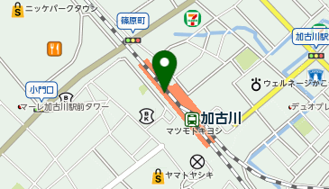 【他ポートへの返却不可】12.スマート駅リンくん加古川 (スマート駅リンくん)の地図画像