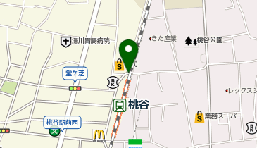 F-18.ビエラ桃谷 (ドコモ・バイクシェア)の地図画像