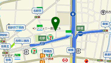 327.名鉄協商パーキング名駅4丁目第8(3) (カリテコバイク)の地図画像