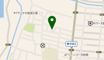 L-11.中浜1丁目96番19 (ドコモ・バイクシェア)の地図画像