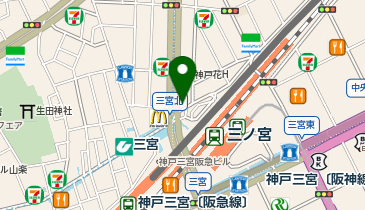 18.三宮駅北 (Kobelin)の地図画像