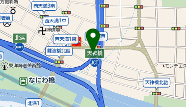 A-55.新中之島ビル駐輪場 (ドコモ・バイクシェア)の地図画像