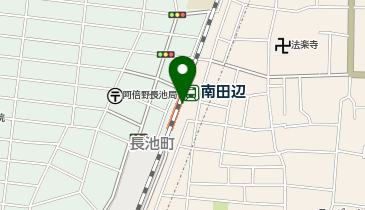 Q-09.南田辺駅 (ドコモ・バイクシェア)の地図画像