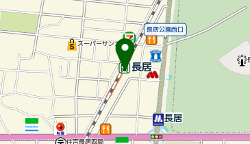 S-04.長居駅 (ドコモ・バイクシェア)の地図画像