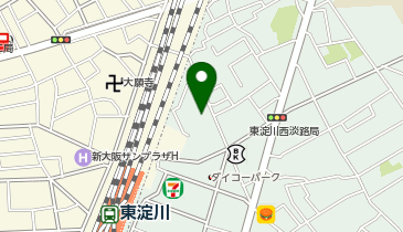 V-02.エステムコート新大阪15フロウ (ドコモ・バイクシェア)の地図画像