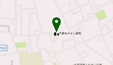 T2-77.大泉なかよし緑地 (ドコモ・バイクシェア)の地図画像