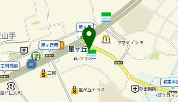 335.ファミリーマート星が丘元町店 (カリテコバイク)の地図画像