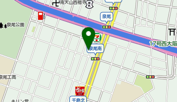 P-08.泉尾4丁目月極駐車場 (ドコモ・バイクシェア)の地図画像