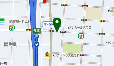 B-66.&AND HOSTEL SHINSAIBASHI (ドコモ・バイクシェア)の地図画像