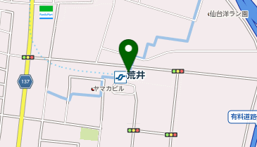 01.荒井駅 (海手cycle)の地図画像