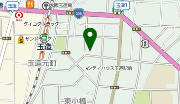 H-08.東小橋一丁目駐輪場 (ドコモ・バイクシェア)の地図画像