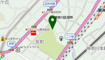 151.反町公園 (ドコモ・バイクシェア)の地図画像