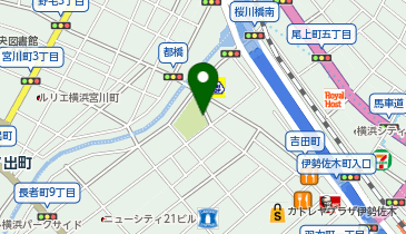 157.福富町西公園 (ドコモ・バイクシェア)の地図画像