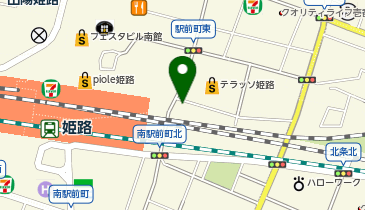 03.姫路駅東 (bikeshareポート)の地図画像