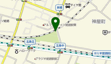 07.アクリエひめじ (bikeshareポート)の地図画像