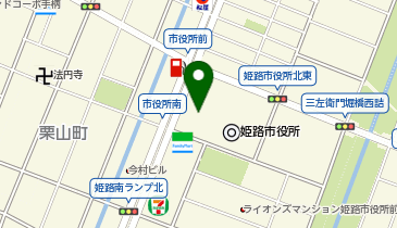 10.姫路市役所 (bikeshareポート)の地図画像