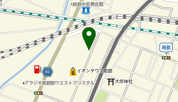 14.イオンタウン姫路 (bikeshareポート)の地図画像