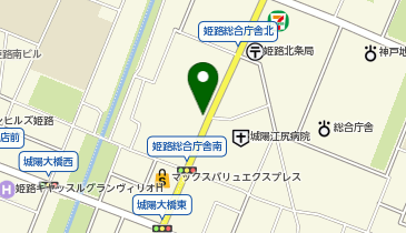 15.兵庫県姫路総合庁舎 (bikeshareポート)の地図画像