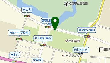 17.大手前公園 (bikeshareポート)の地図画像