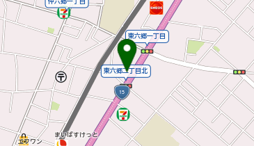 K1-148.トヨタモビリティ東京 蒲田仲六郷店 (ドコモ・バイクシェア)の地図画像