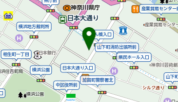 004.都市発展記念館(日本大通り駅) (ドコモ・バイクシェア)の地図画像