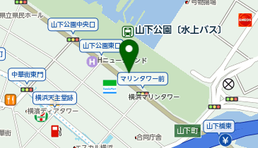 009.山下公園-東 (ドコモ・バイクシェア)の地図画像