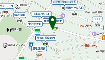 014.NTTル・パルク山下駐車場 (ドコモ・バイクシェア)の地図画像
