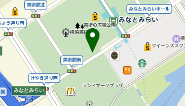 020.美術の広場前 (ドコモ・バイクシェア)の地図画像