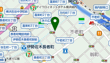 023.横浜市技能文化会館 (ドコモ・バイクシェア)の地図画像