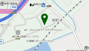 027.アミティ横浜 (ドコモ・バイクシェア)の地図画像