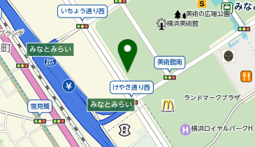 035.KDX横浜みなとみらいタワー (ドコモ・バイクシェア)の地図画像