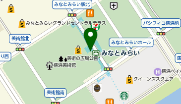 037.MARKISみなとみらい (ドコモ・バイクシェア)の地図画像