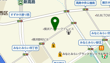 039.横浜アイマークプレイス (ドコモ・バイクシェア)の地図画像