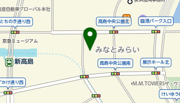 044.高島中央公園 (ドコモ・バイクシェア)の地図画像
