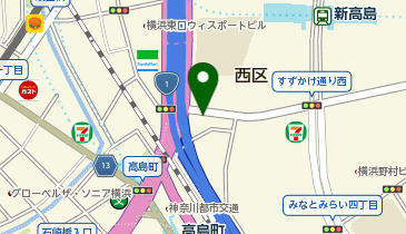 051.高島駐輪場 (ドコモ・バイクシェア)の地図画像