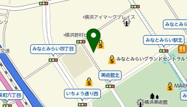 066.みなとみらいグランドセントラルタワー (ドコモ・バイクシェア)の地図画像
