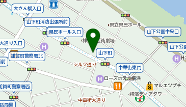 073.横浜山下町スペースバリュー (ドコモ・バイクシェア)の地図画像