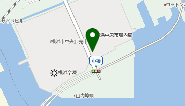 074.横浜市中央卸売市場 (ドコモ・バイクシェア)の地図画像